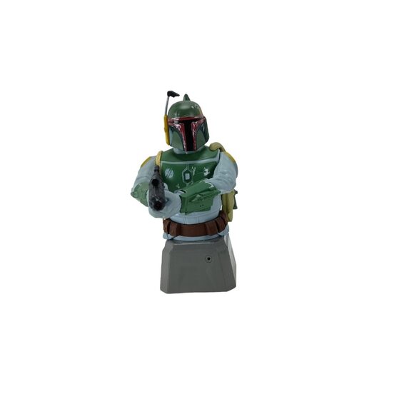 Spin Master Star Wars Boba Fett Bust Interactive Room Guard Lights & Sounds - Picture 3 of 7